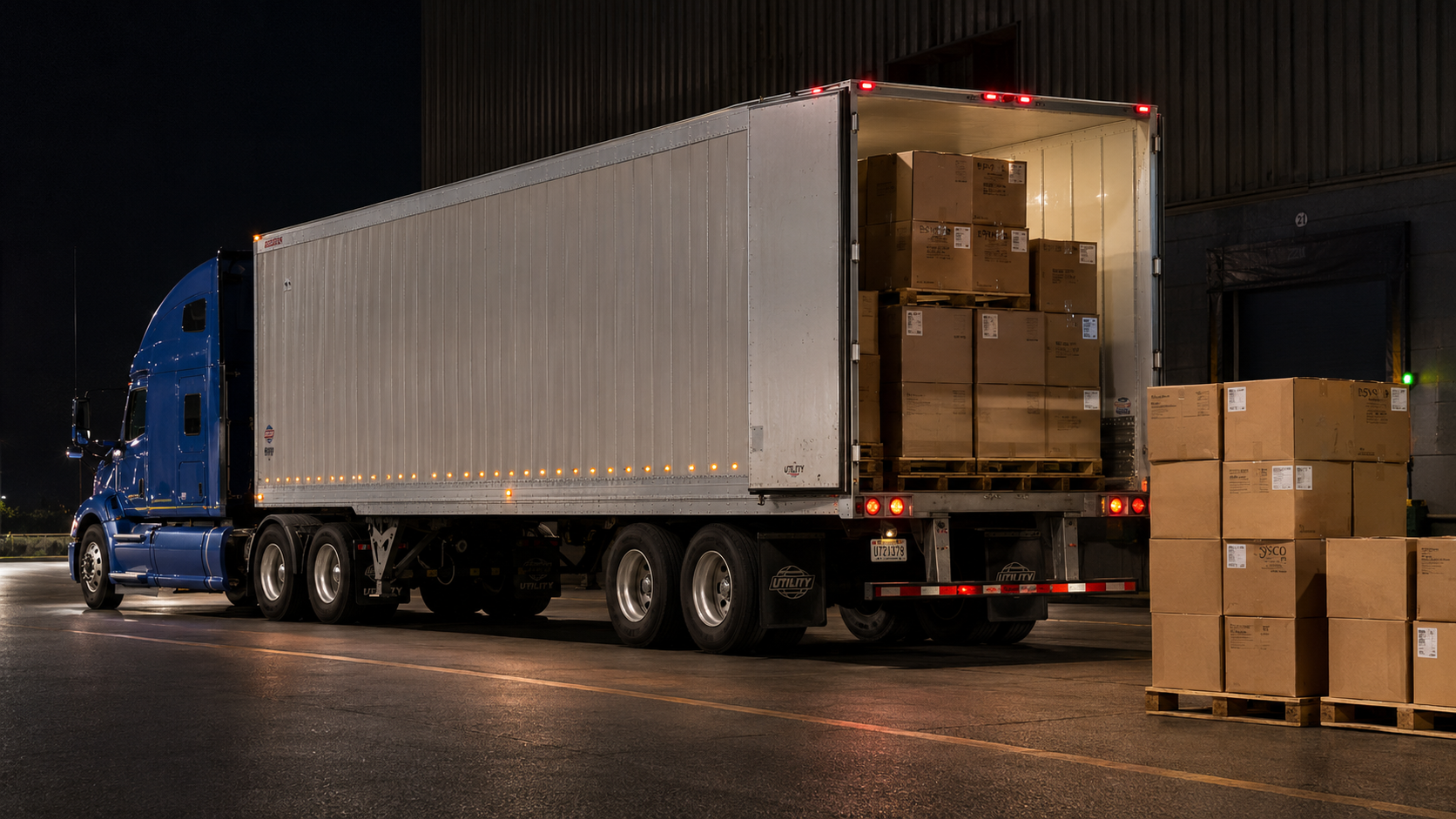 Vasilev Inc dry van truckload trailer
